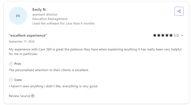 emily n capterra review